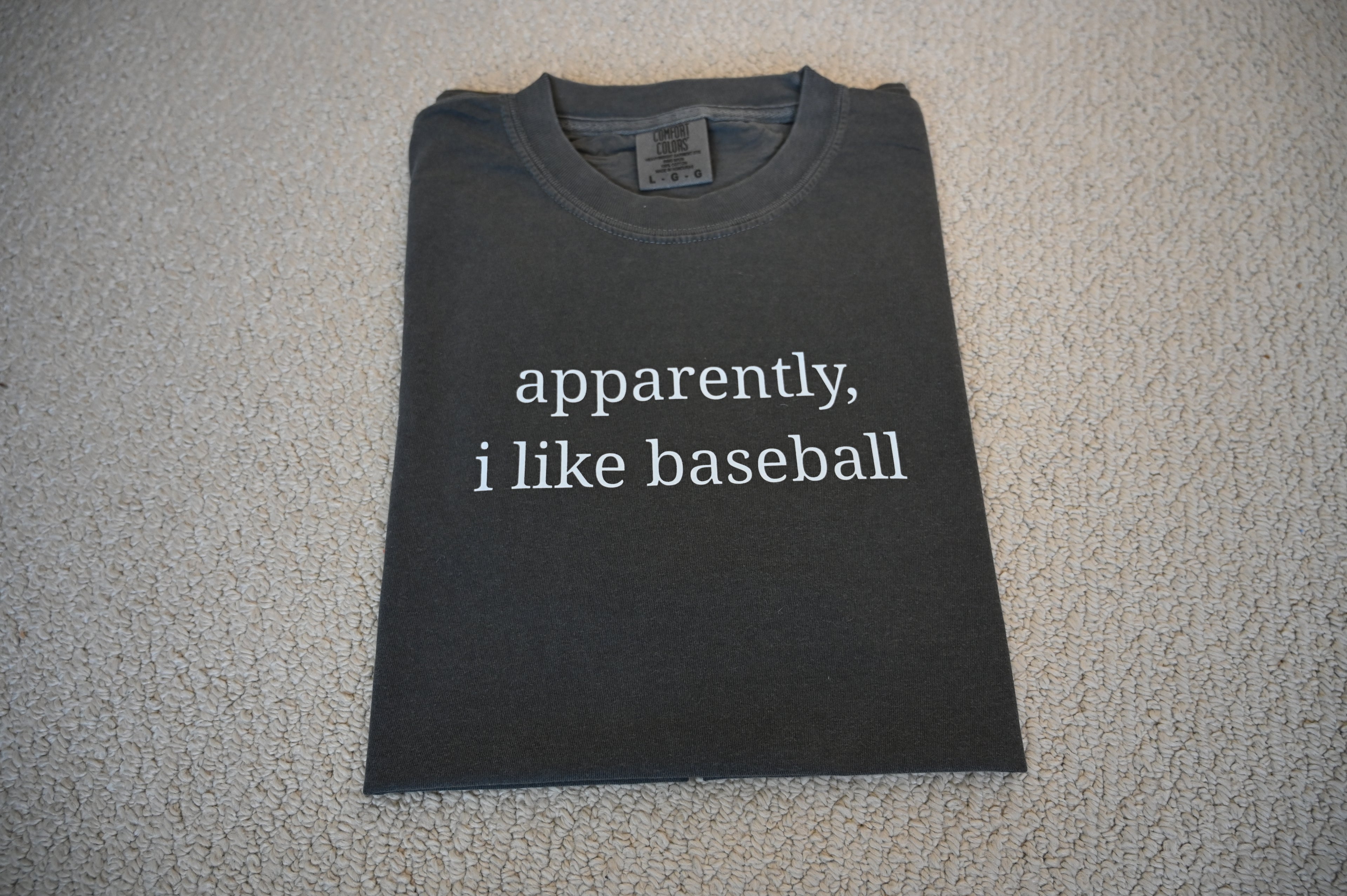 apparently, i like baseball