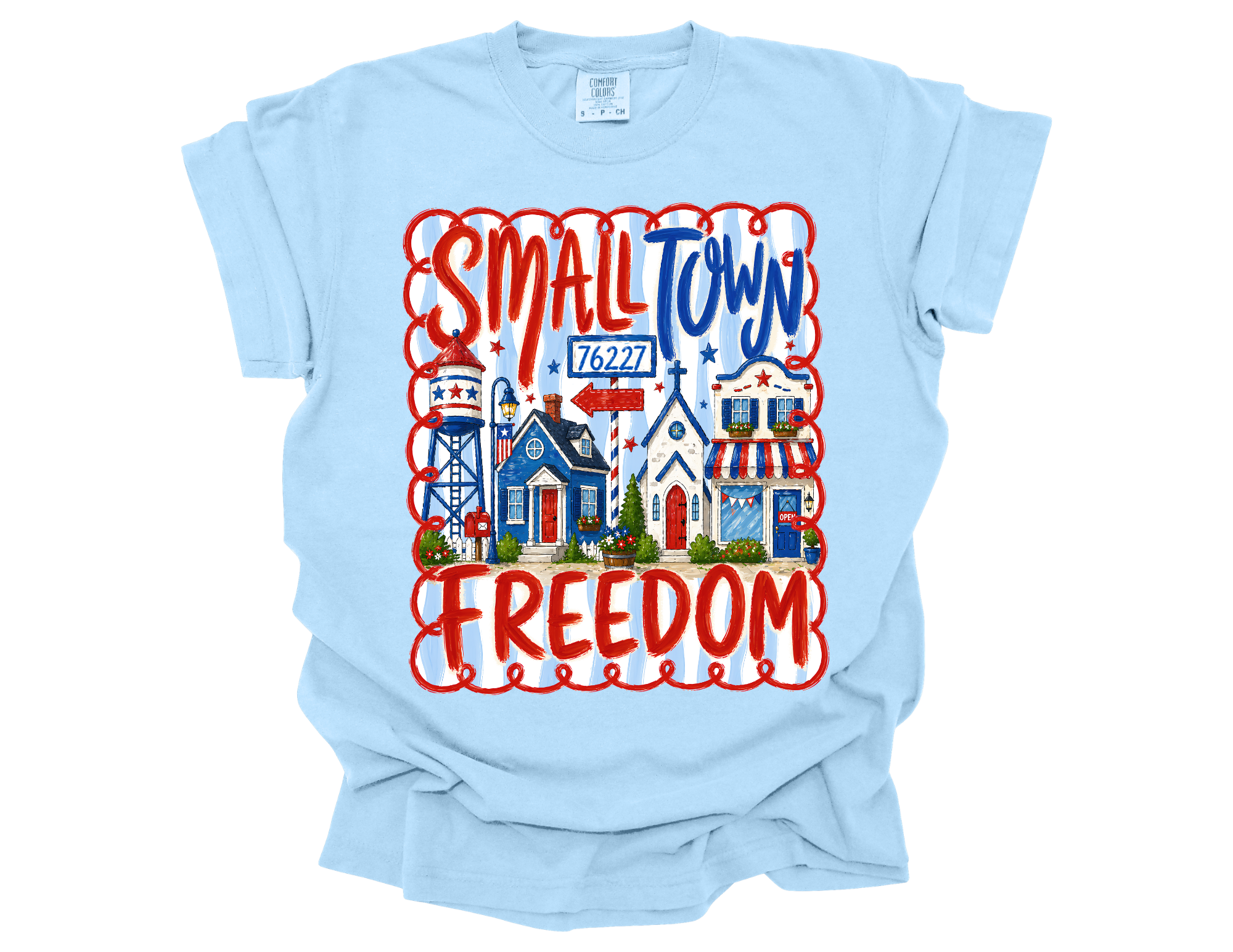 SMALL TOWN FREEDOM - CUSTOM ZIPCODE