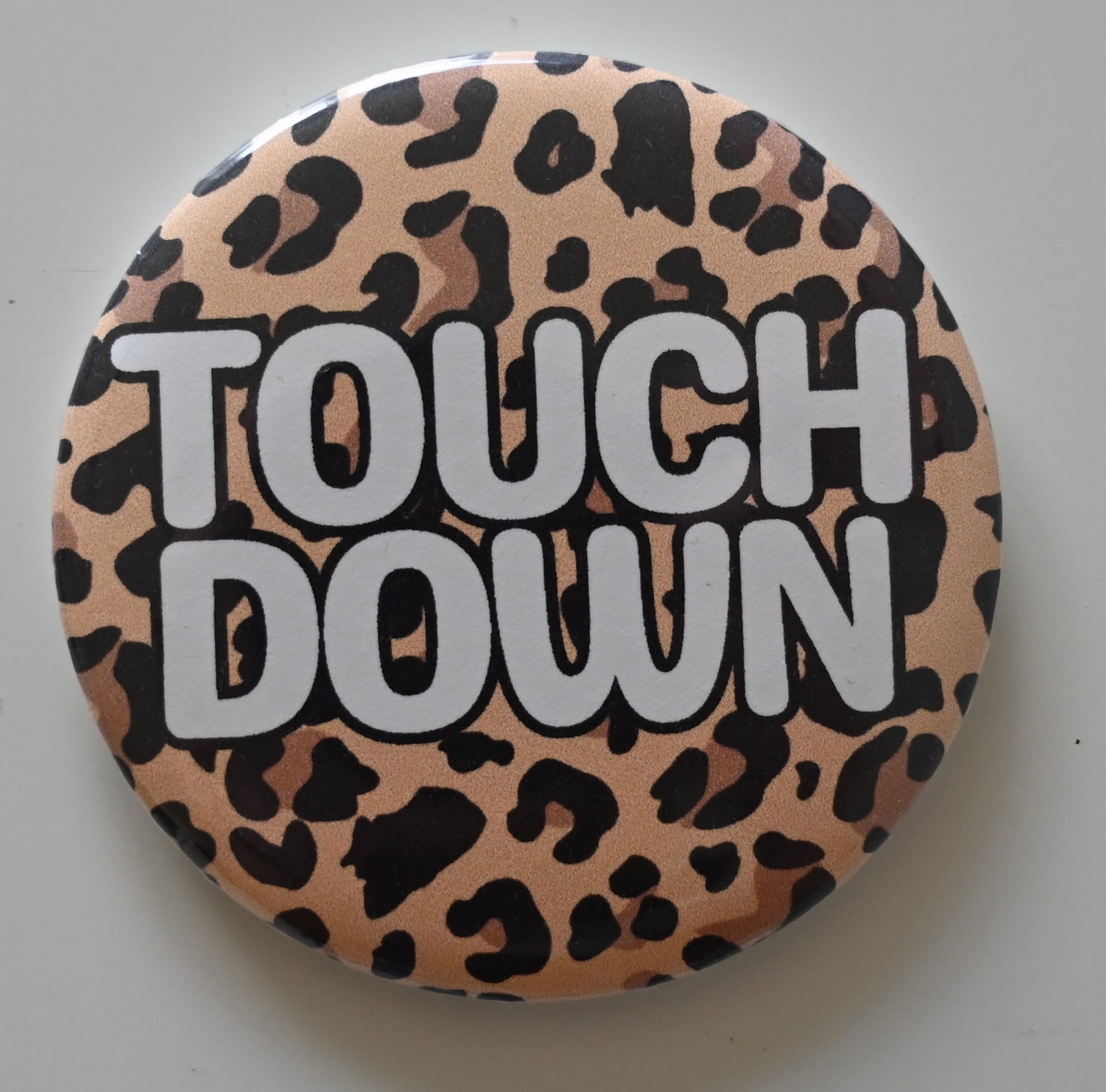 Leopard Touchdown Button