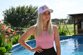 Summer Embroidered Rope Trucker Hat