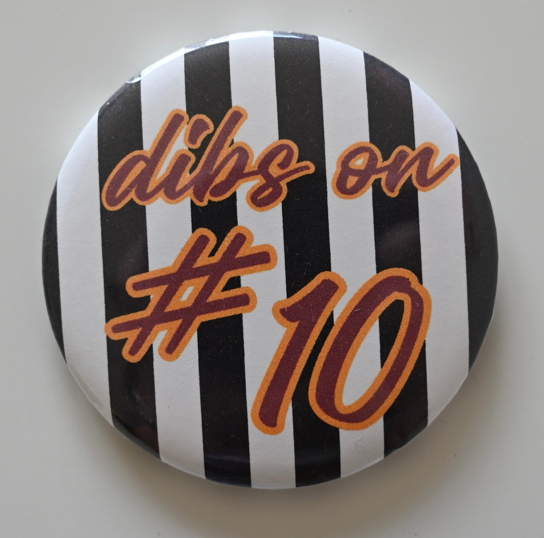 Striped Dibs On Player Button