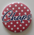 Polka Dot Mascot Button