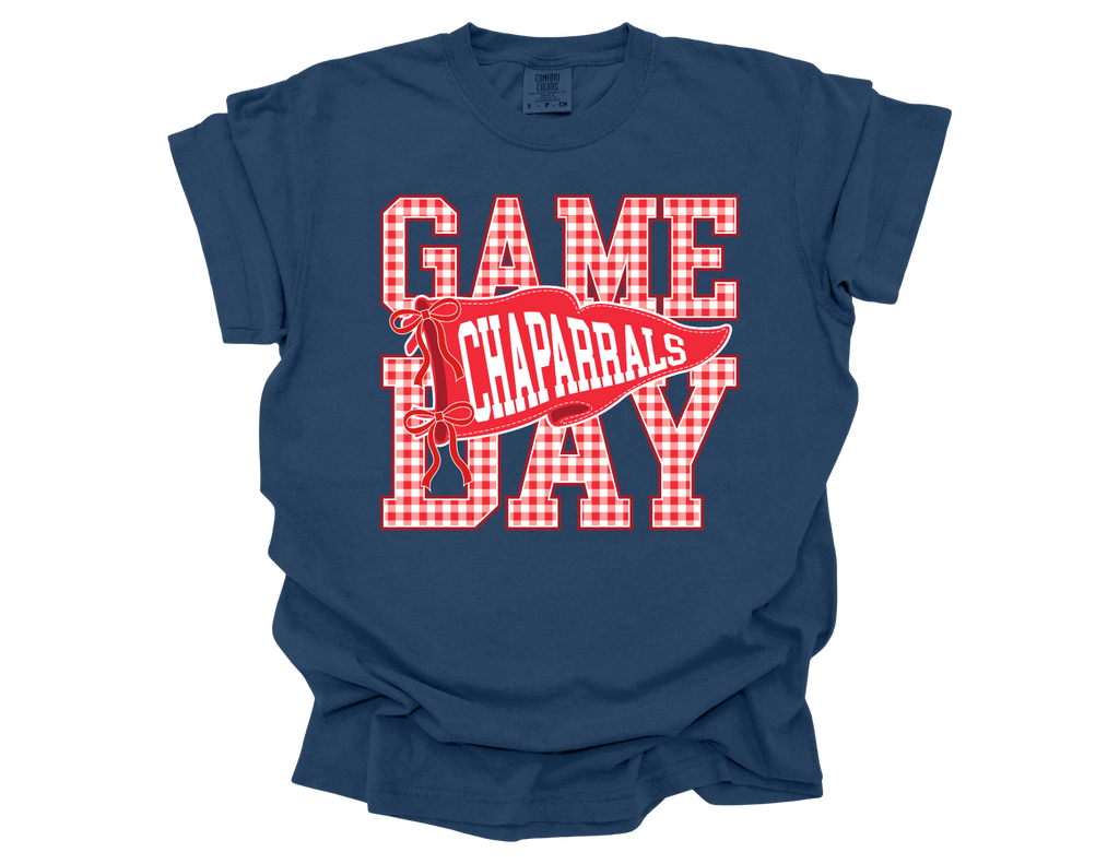 Game Day Gingham Chaparrals