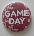 Game Day Disco Ball Button
