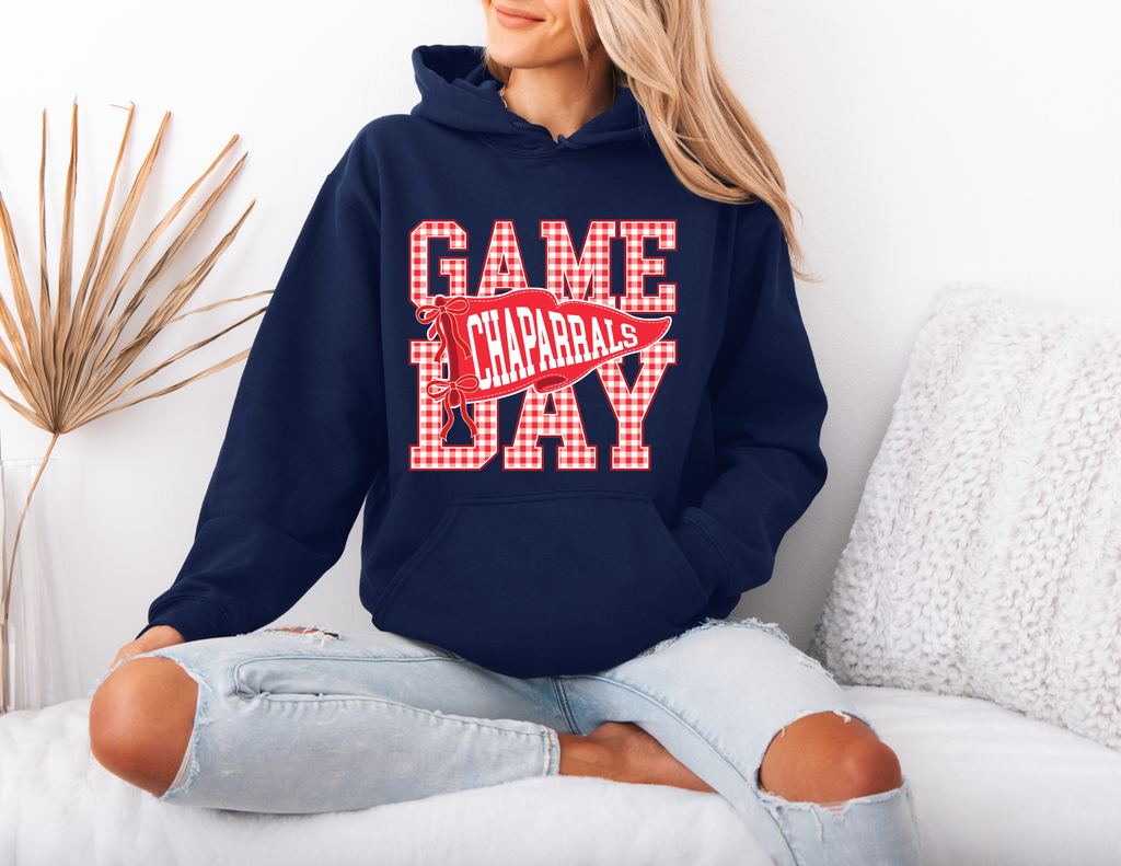 Game Day Gingham Chaparrals