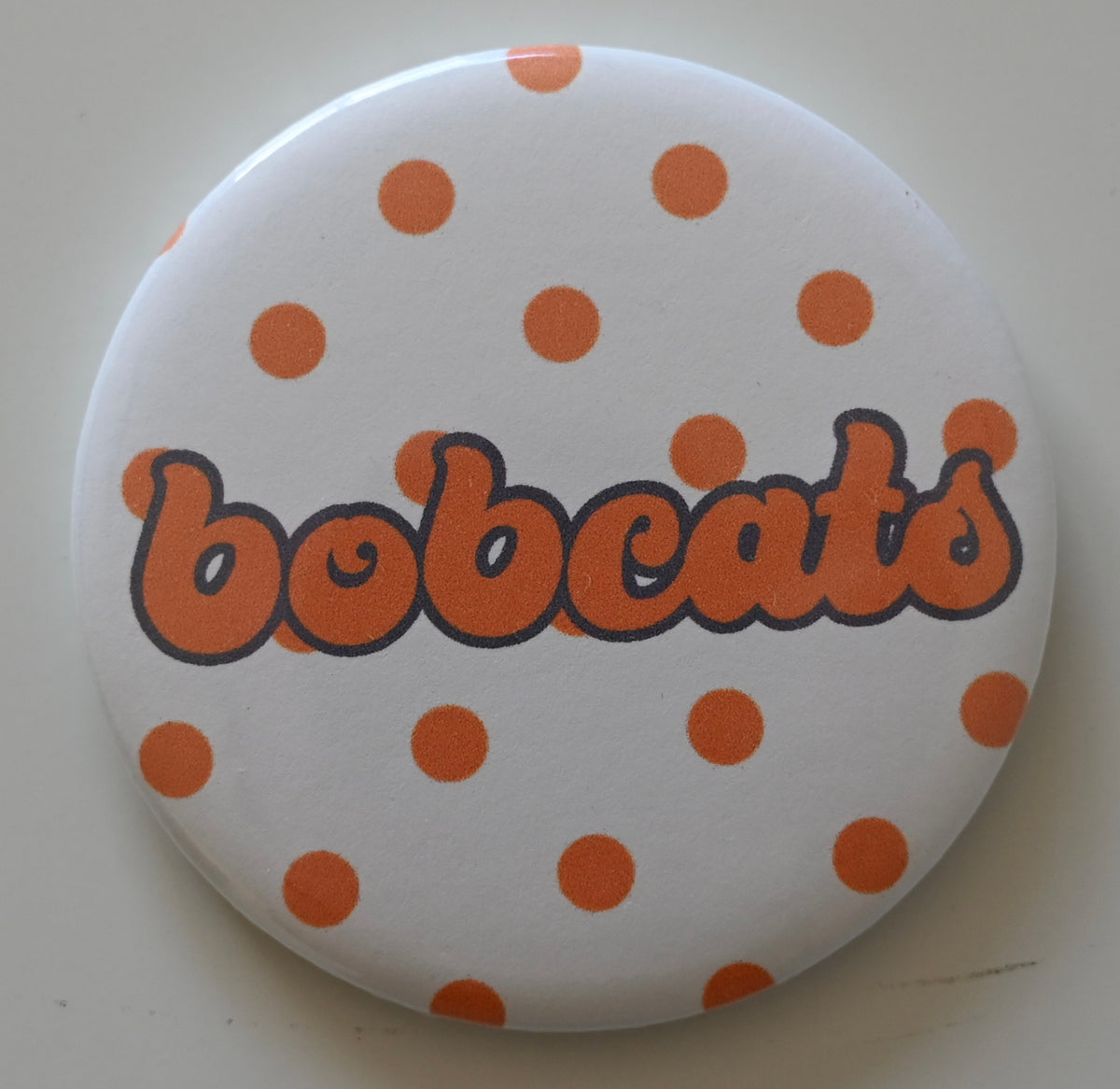 Polka Dot Mascot Button