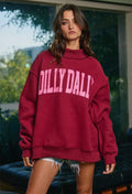 PREORDER Dilly Dally Mock Neck Sweatshirt
