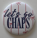 Bow Stripes Let's Go Mascot Button