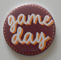 Game Day Polka Dot Outline Button