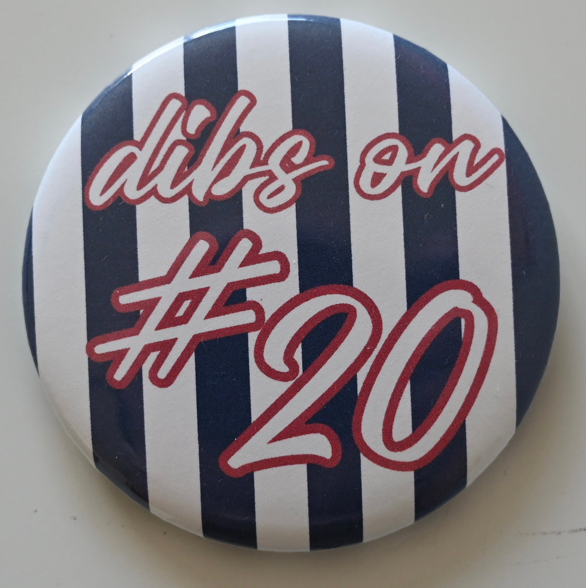 Striped Dibs On Player Button