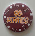 Go Mascot Football/Dots Outline Button