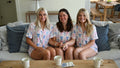 Blush & Blue Bow Pajamas