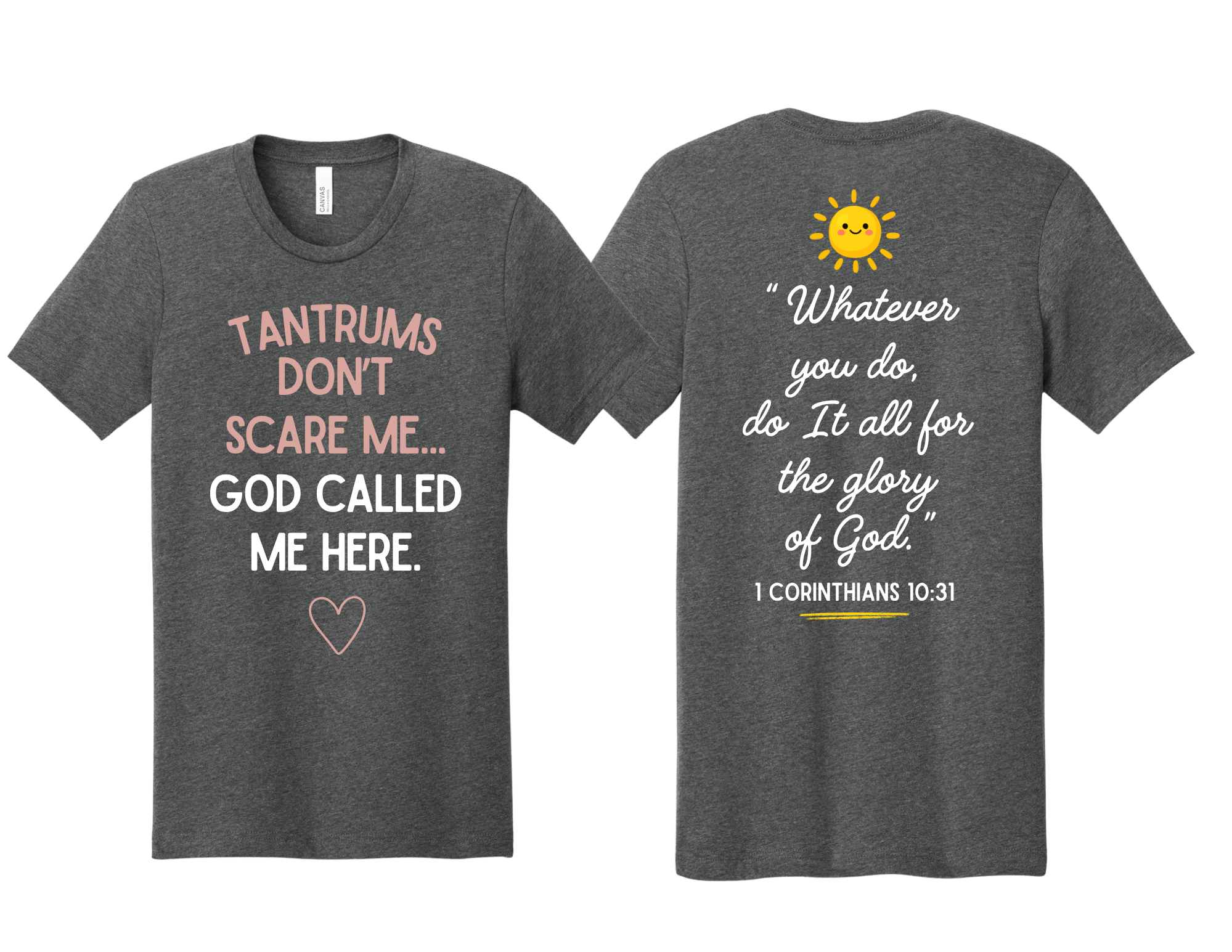 Tantrums Don't Scare Me... God Called Me Here