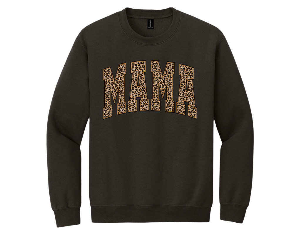 Custom Leopard Print Crewneck