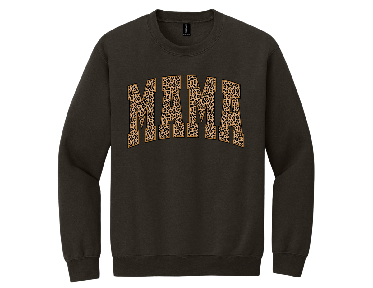 Custom Leopard Print Crewneck