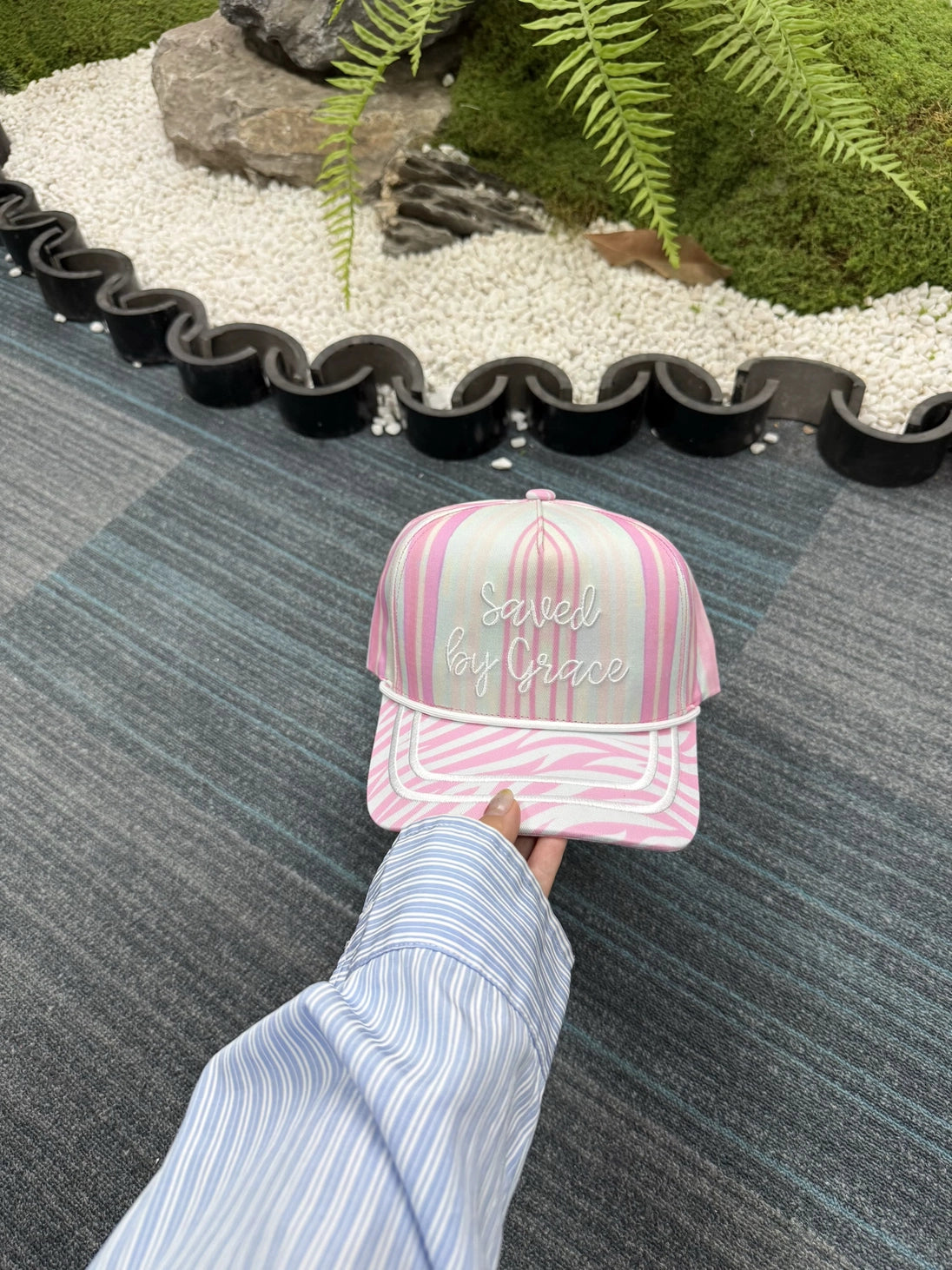Saved By Grace Hat