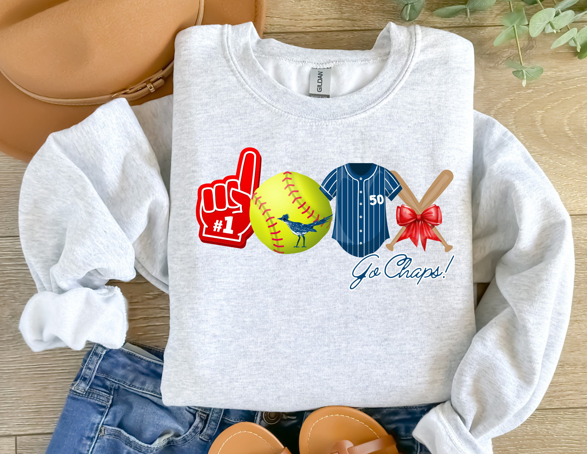 Softball Icon Sweatshirt