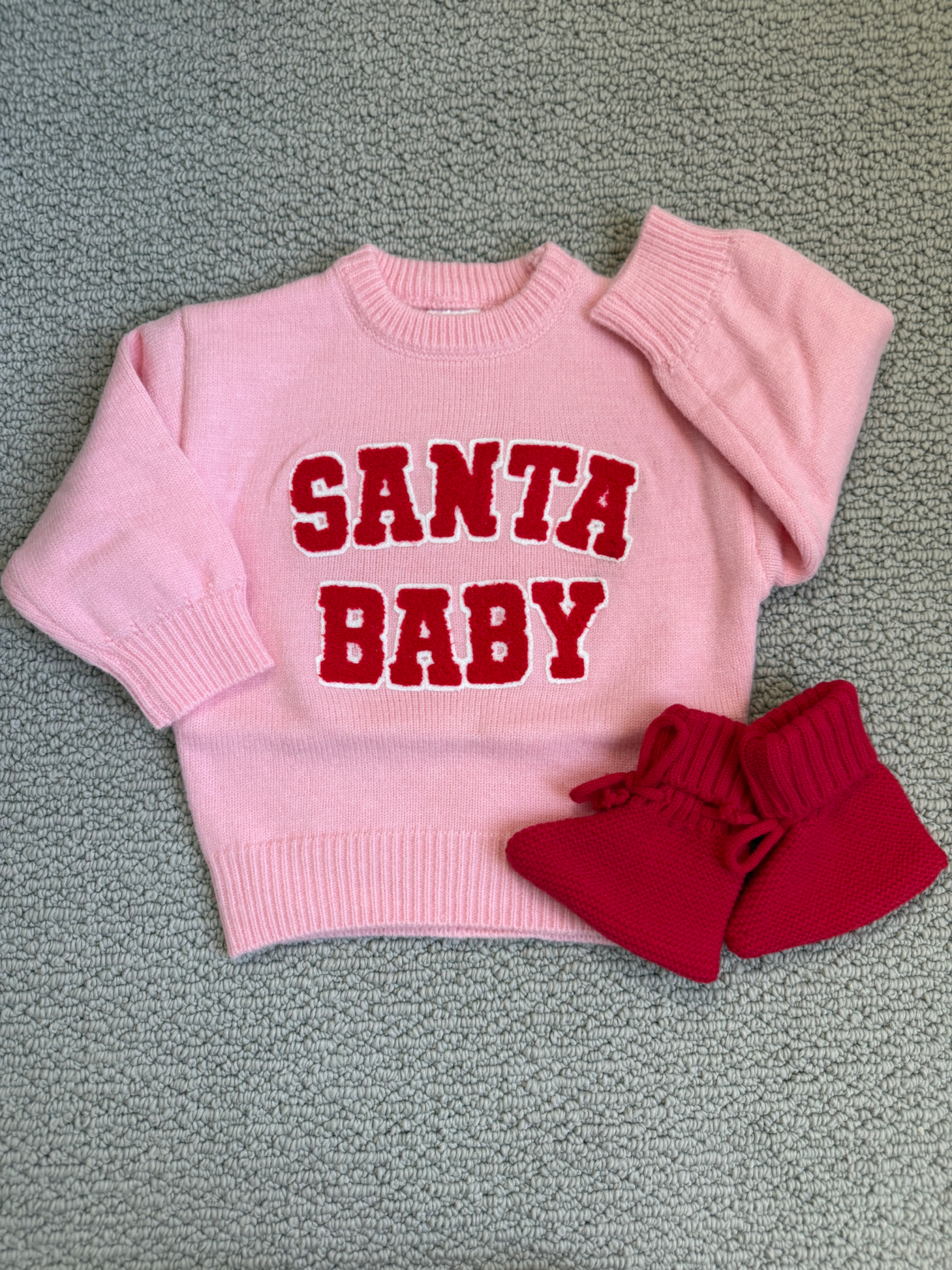 Santa Baby Knit Sweater