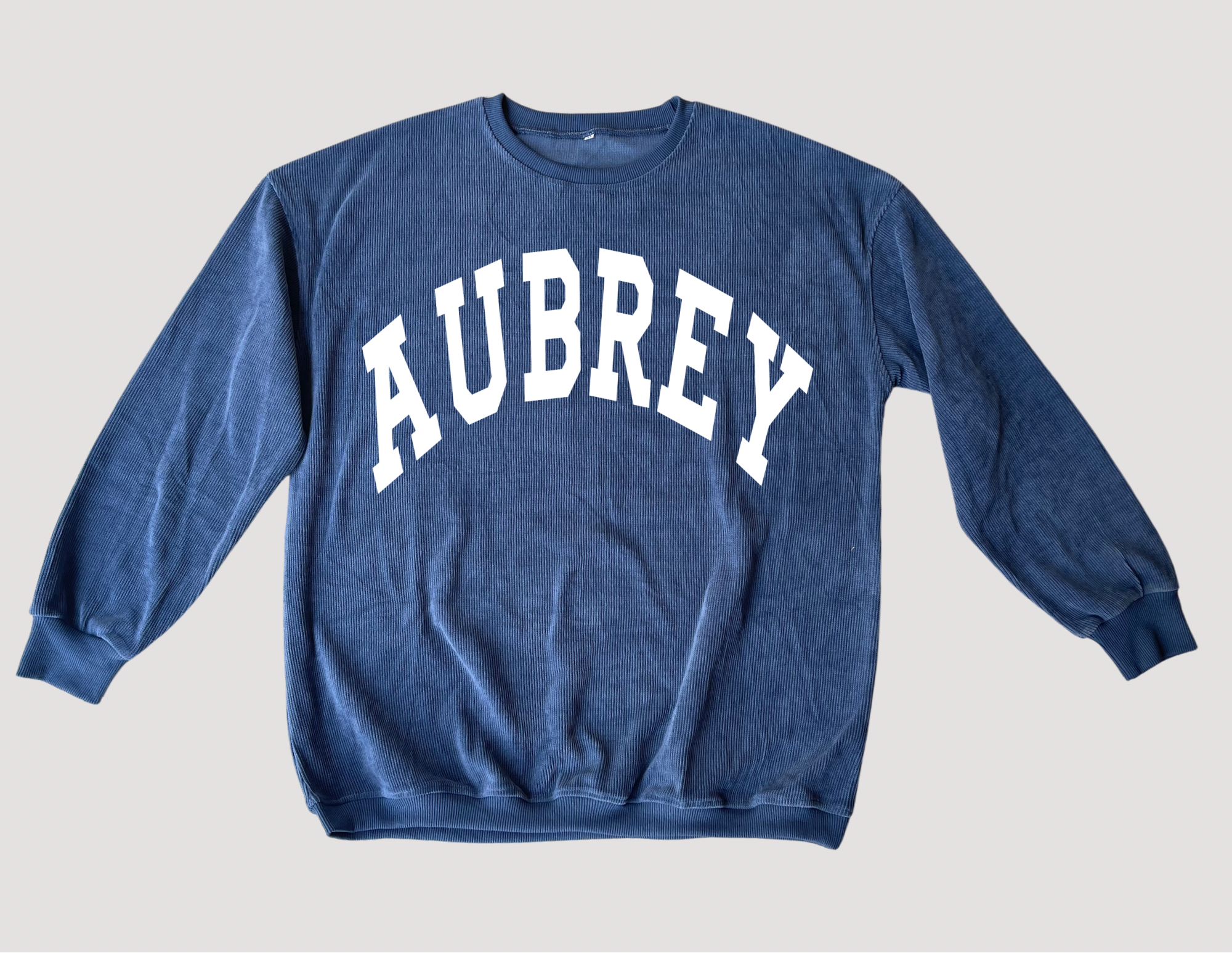 Aubrey Corded Sweatshirt