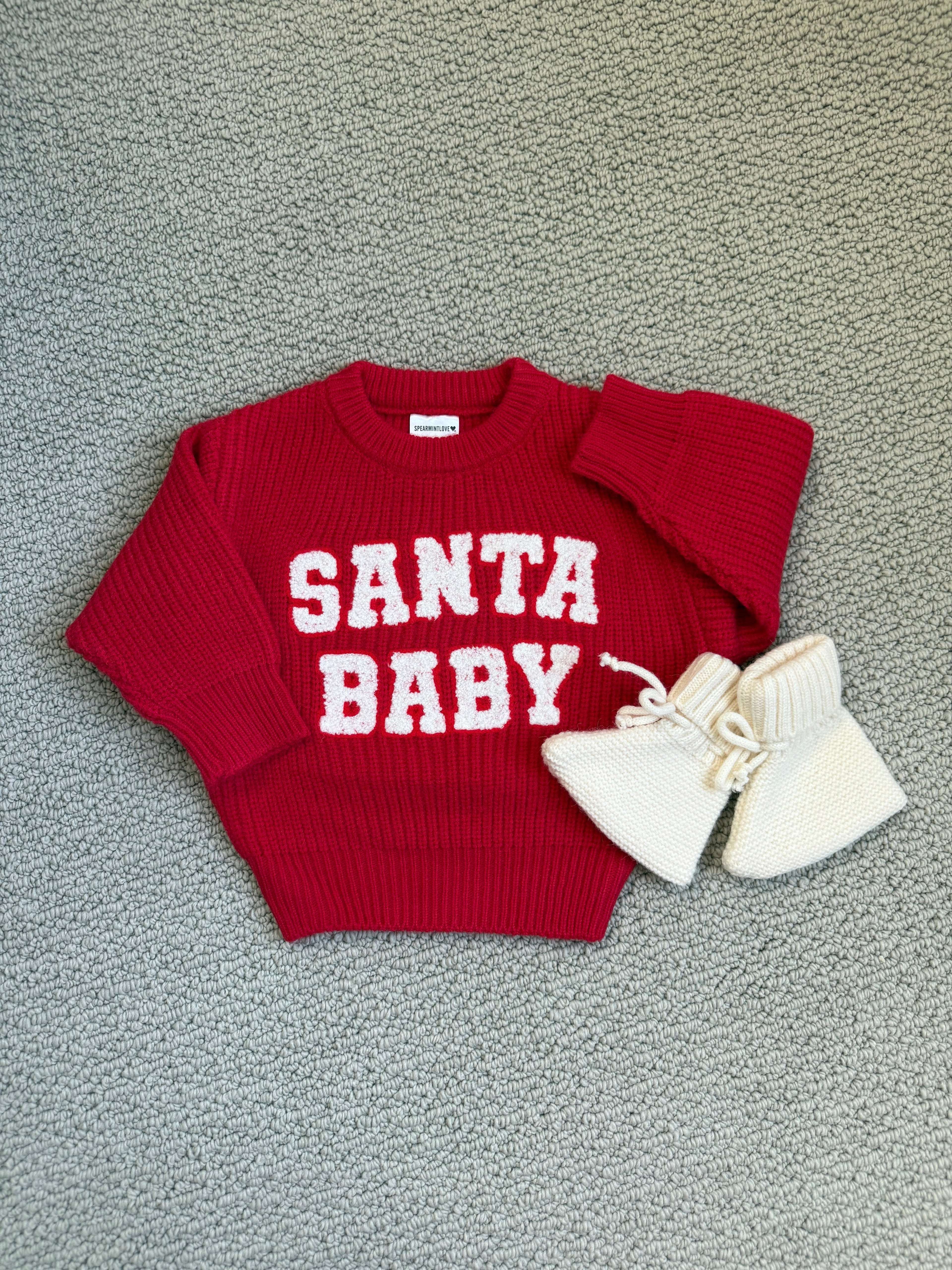 Santa Baby Knit Sweater