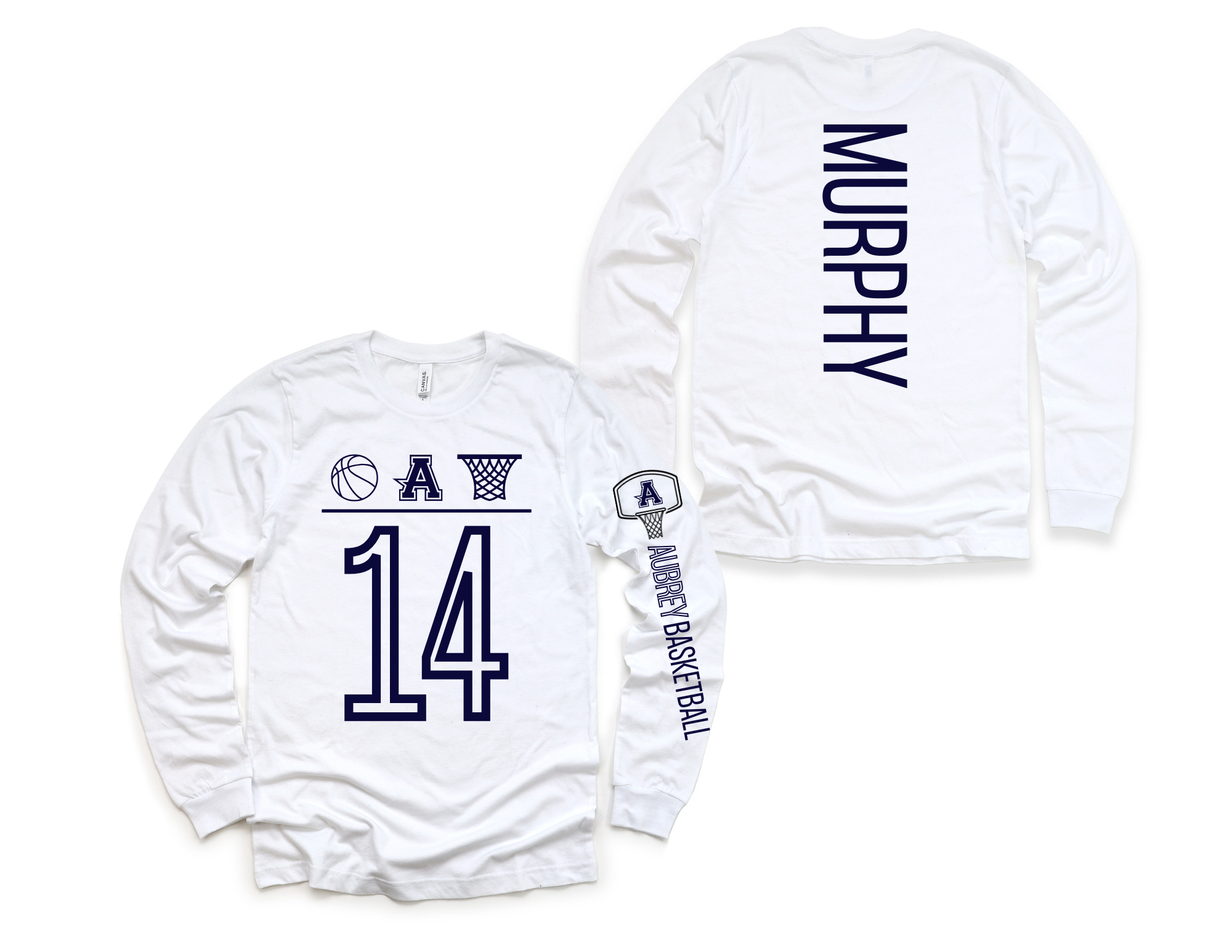 Aubrey Basketball Long Sleeve
