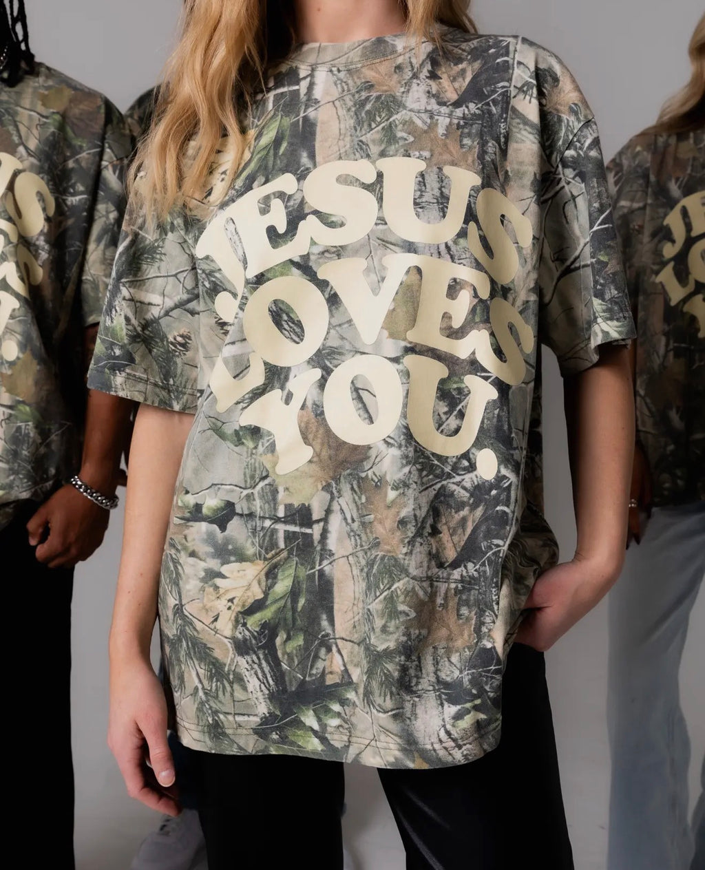 Jesus Loves You Camo Tee