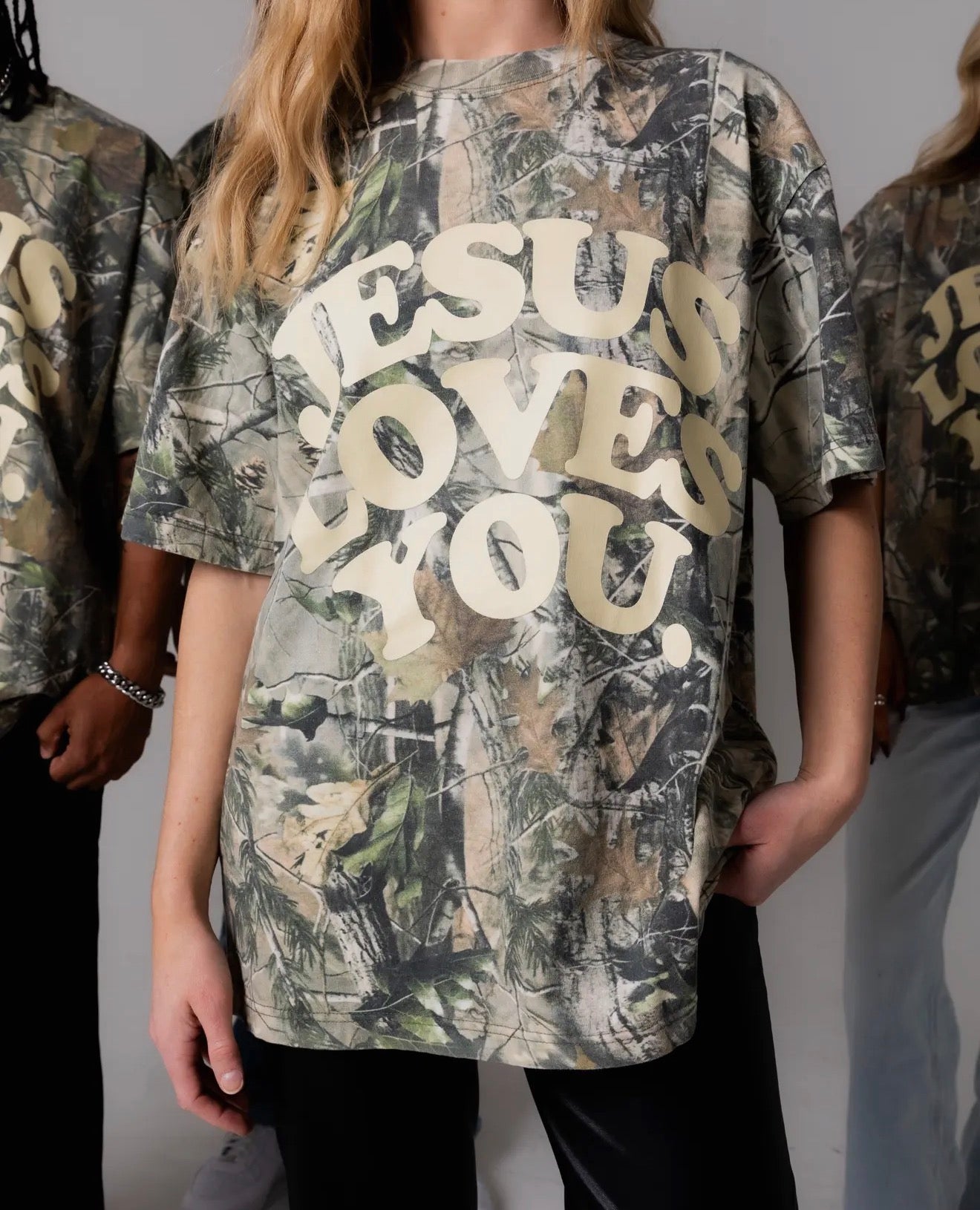 Jesus Loves You Camo Tee