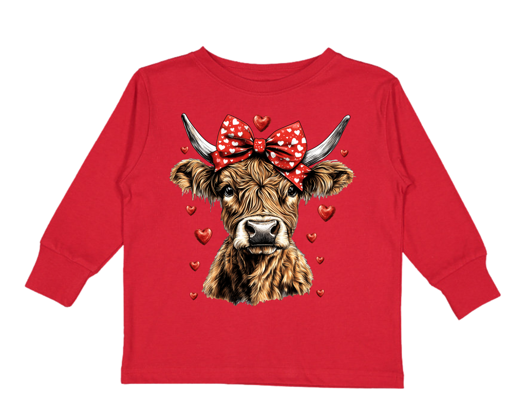 Valentine's Highland Cow