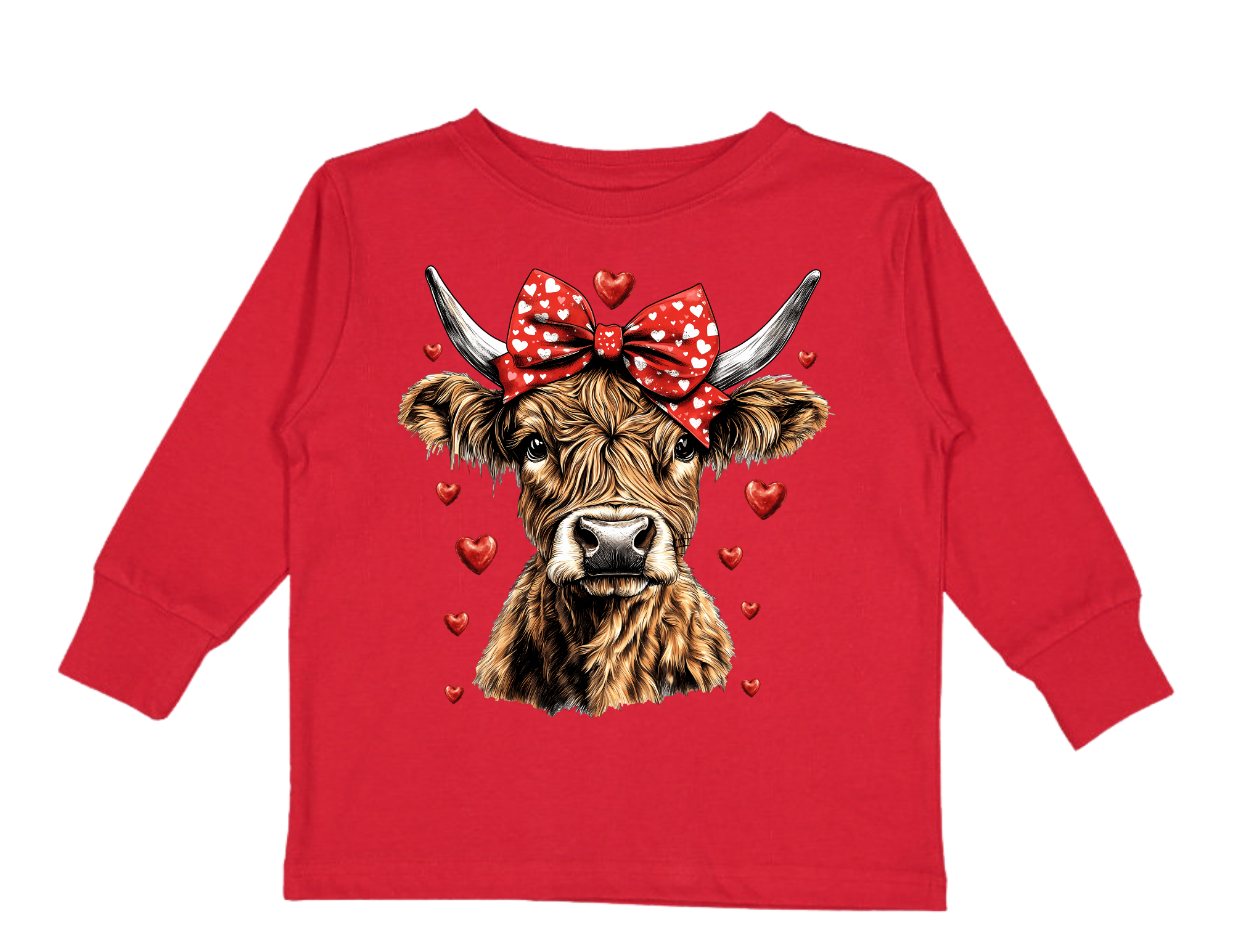 Valentine's Highland Cow
