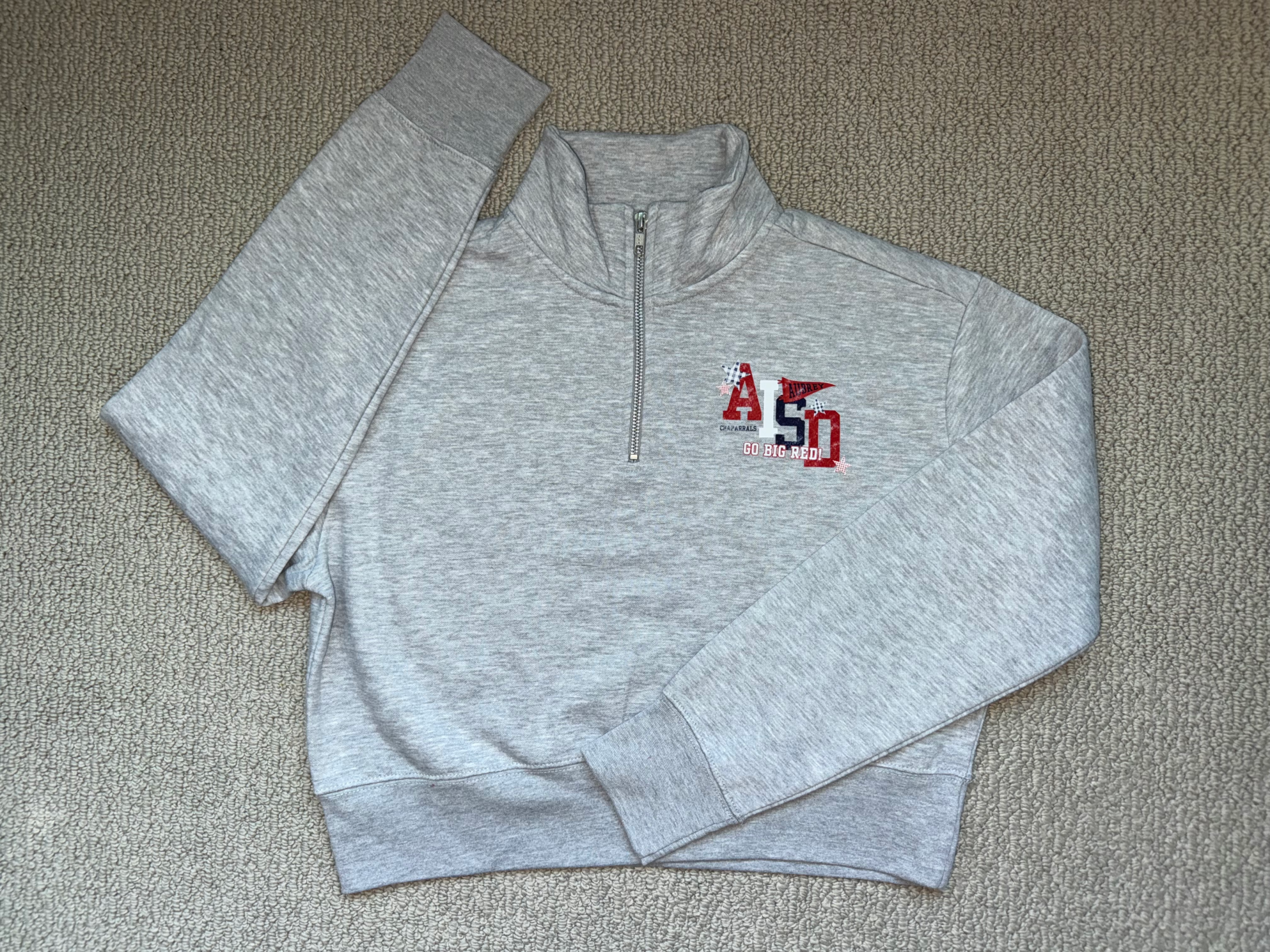 AISD Fleece 1/2 Zip