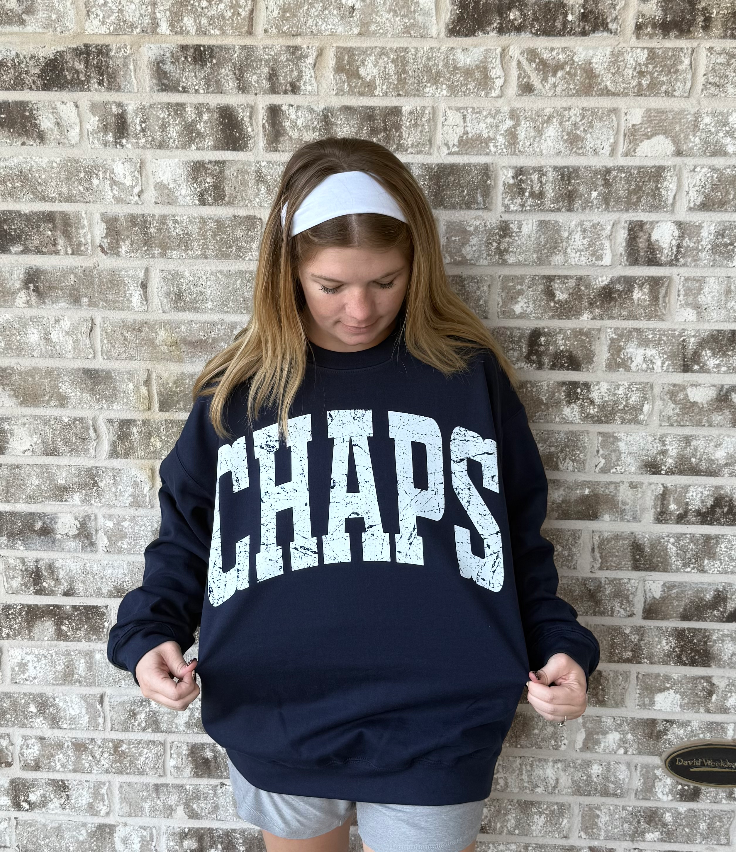 CHAPS Grungy Sweatshirt