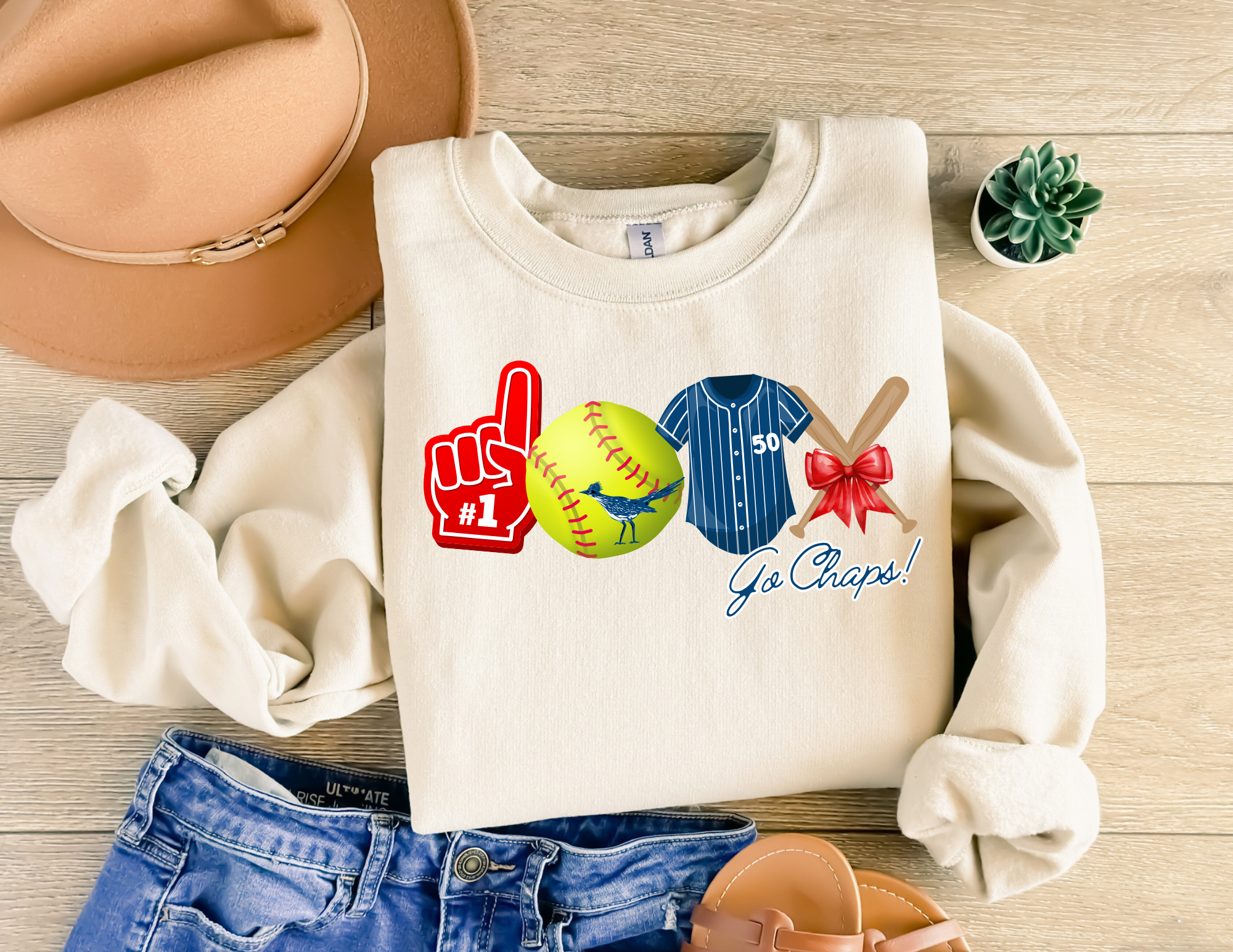 Softball Icon Sweatshirt