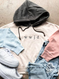 WWJD Colorblock Hoodie