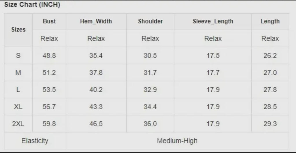 Drop Shoulder Crew Neck